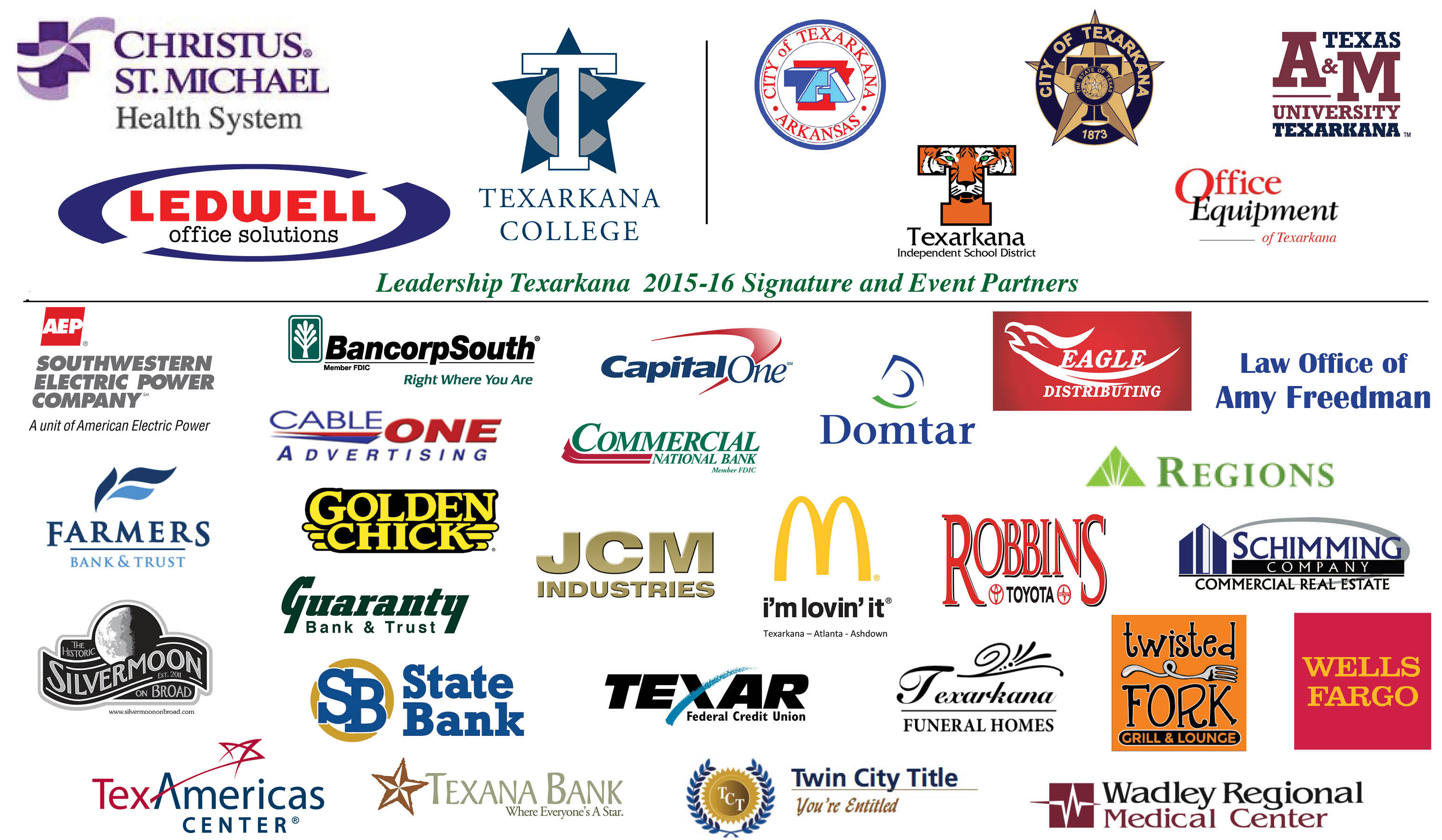 Sponsoring Partners Sponsoring Partners